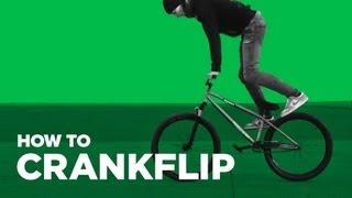 Как сделать крэнкфлип на MTB (How To Crankflip MTB)