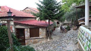 Greek traditional village walking tour (Paleos Pandeleimonas village)