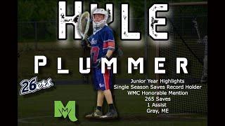 Kyle Plummer (class of 2024) Spring Lacrosse Highlights (Husson University Commit)