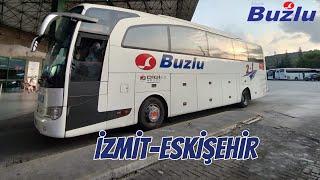 #132  Buzlu Turizm |  Kocaeli - Eskişehir | Otobüs Yolculuğu | Bus Travel Türkiye