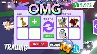 Seeing what people trade for neon girraffe!!(first video!!)