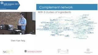 Chun Yuen Teng - Recipe Recommendation Using Ingredient Networks