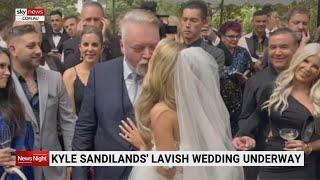 Radio host Kyle Sandilands ties the knot with Tegan Kynaston