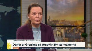 Grönlands vägval – därför är ön så viktig för stormakterna | Nyhetsmorgon | TV4 & TV4 Play