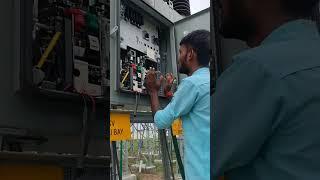 33 KV Line Breaker Tripping and  Breaker Closing coil in ABB Breaker #powertransmission #abb #igus