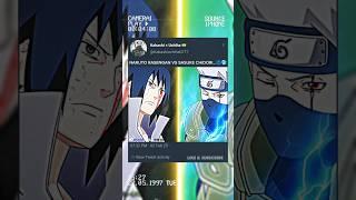 Naruto Rasengan vs Sasuke Chidori 