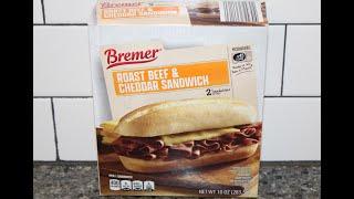 Bremer (Aldi) Roast Beef & Cheddar Sandwich Review