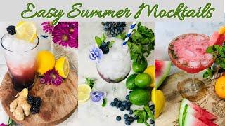 3 EASY SUMMER MOCKTAILS RECIPES-InspirationbyCP