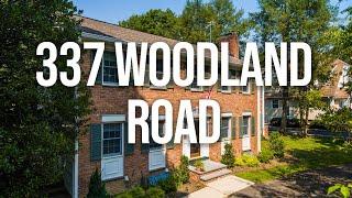 337 Woodland Road Madison NJ Real Estate Listing for Sale