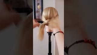 quick and easy chignon/آموزش شینیون ساده و سریع #shorts