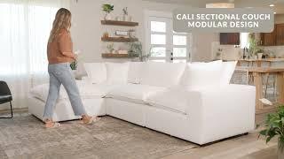 Cali Modular Sectional Performance Fabric by Coleman Furniture 