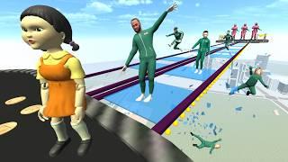 Franklin Play Squid Game in Indian Bike Driving 3D #2