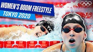 Ledecky clinches 3rd Olympic Gold in the 800m Freestyle!  | Full Final | Tokyo 2020