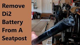 Remove Di2 Battery From a Seatpost