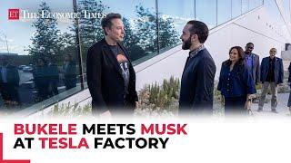 Nayib Bukele meets Elon Musk at Tesla factory in Texas, discusses AI and its impacts