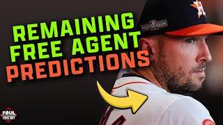 Top 10 Remaining Free Agent Predictions | Foul Territory