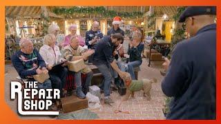 The team takes part in an emotional secret Santa | The Repair Shop