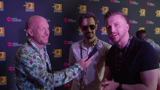 Writer & Director Rob Watt Actor Drew Grant, Film No Witnesses, Sunscreen Film Festival 2024