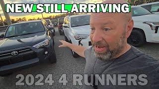 2024 Toyota 4 Runners Still Arriving At Dealers! Can't Say I Didn't Warn You!