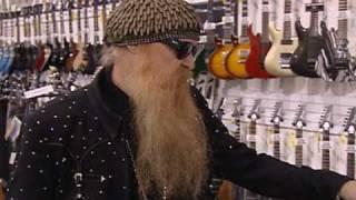 Billy Gibbons & Criss Angel Visit Ed Roman Guitars in Las Vegas