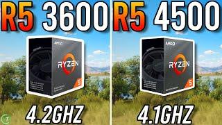 Ryzen 5 3600 vs Ryzen 5 4500 - RTX 3070