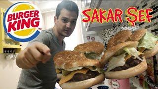 How to Make WHOPPER BURGER at Home? | CHALLENGE with Burger King, with the Difference of ClumsyChef!