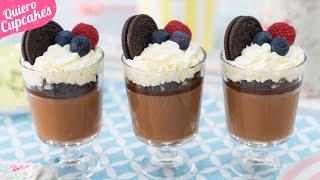 MOUSSE DE CHOCOLATE CON SOLO 2 INGREDIENTES  | QUIERO CUPCAKES