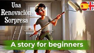 LET'S LEARN SPANISH with Simple Audio Story (A1-A2)