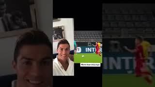 Cristiano Ronaldo Reacts #soccer #soccergame #soccerlife #viral #soccerball #soccerskills #ronaldo