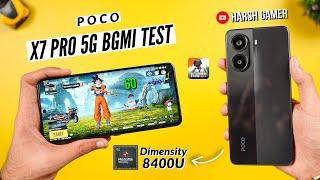 Poco X7 Pro BGMI Test With FPS Meter, Heating & Battery Test | Gaming Beast? 