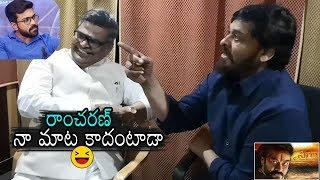 Chiranjeevi Shares Funny Incident About Ramcharan | Megastar Meets Padmasri Sirivennela | DC