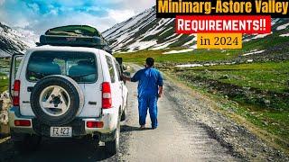 Minimarg: Exploring Burzil Top & Rainbow Lake (Domel) | Road Condition & Travel Requirements