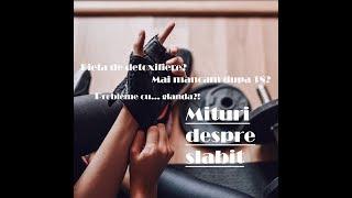 5 Mituri despre Slabit || dieta de detoxifiere, dieta fara gluten, si alte prostii