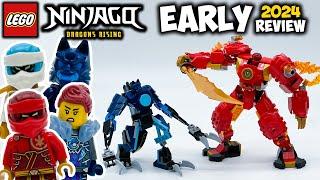 Kai's Elemental Fire Mech EARLY 2024 Review! | LEGO Ninjago Dragons Rising Set 71808