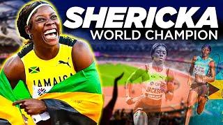 SHERICKA JACKSON Shock The World 200m 21.45 World Championship Now A Versatile Global Sprinter