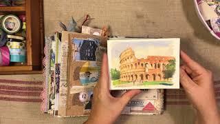 Italian Junk Journal Flip Through- Part 2