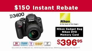 Samy's Camera Father's Day Sale - Nikon d3400