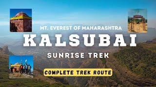 Kalsubai Trek at Sunrise | Trek Route/Budget/Train | Tejas Kumbhar | Travel Vlog