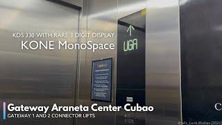 RARE 3-DIGIT DISPLAY | KONE MonoSpace Lift @ Gateway Mall Cubao [Bridge Lifts]