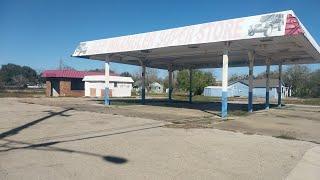 Abandoned HI-FI GAS STATION With Carwash!! Victoria, Texas