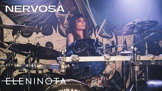 Drum Cam: Under Ruins - Nervosa by Eleni Nota | Live at Barba Negra (Budapest, Hungary): March 2022