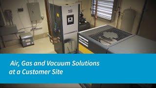 Atlas Copco Compressors | Air, Gas and Vacuum Solutions at a Customer Site