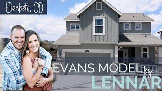 NEW Homes for sale in ELIZABETH COLORADO | Evans Model By Lennar | AFFORDABLE LUXURY!