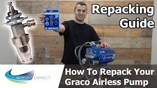 How To Repack & Repair Your Graco Airless Pump