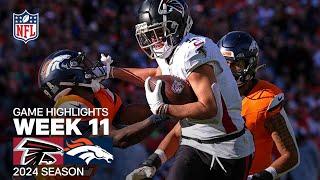 Atlanta Falcons vs. Denver Broncos Game Highlights | NFL 2024 Season Week 11