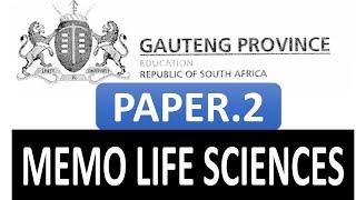 2024  MEMO LIFE SCIENCES P.2  GRADE 12 PRELIME EXAM GAUTENG  PROVINCE[THUNDEREDUC] BY M.SAIDI