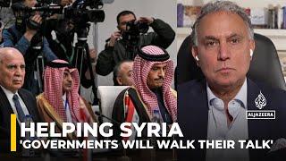 Doubtful Arab governments will walk their talk about helping Syria: Marwan Bishara