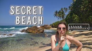 SECRET BEACH MIRISSA (+ Coconut Hill at sunset!) | Sri Lanka Travel