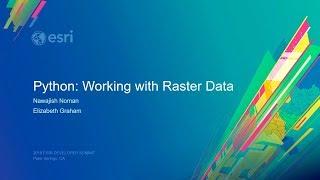 Python: Working with Raster Data