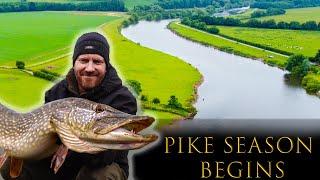 Pike Fishing The River Trent - New Season